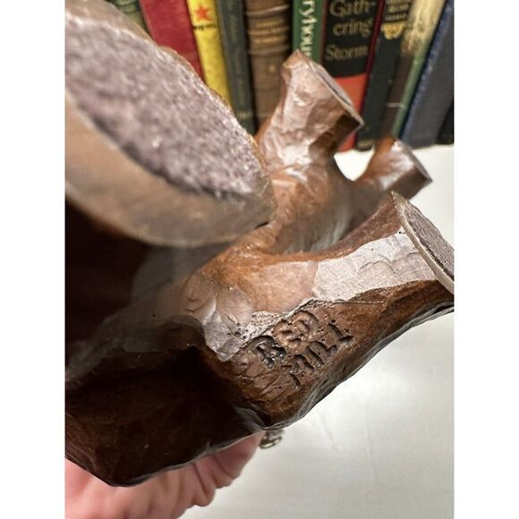 Sussex Spaniel Trotting Figure By Red Mill Hand Carved Vintage Cocker Spaniel - Picture 5 of 9